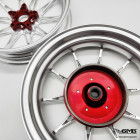 G-PRO GV-12 Forged Velg Sprint/Primavera Silver/Red