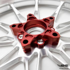 G-PRO GV-12 Forged Velg Sprint/Primavera Silver/Red