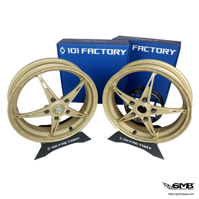 1O1 Factory Wheel Set P145 Series 12" - Sand Color