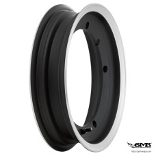 SIP Rim Tubeless Wide Tyre for 110/70-11 Black Pol...