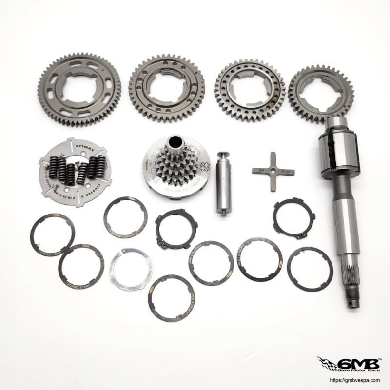 Serie Pro Gearbox Kit Vespa PX 56-42-38-36