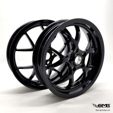 BGM Pro Sport 13 Inches Rim Vespa GTS Black Gloss 