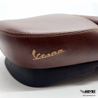 Piaggio seat GTV original leather brown