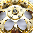 "Mandrill Forged Wheel Individual ""AU"" Vespa Sprint Gold