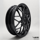 1O1 Factory Wheel Set X.I.N. Series 12" Black 