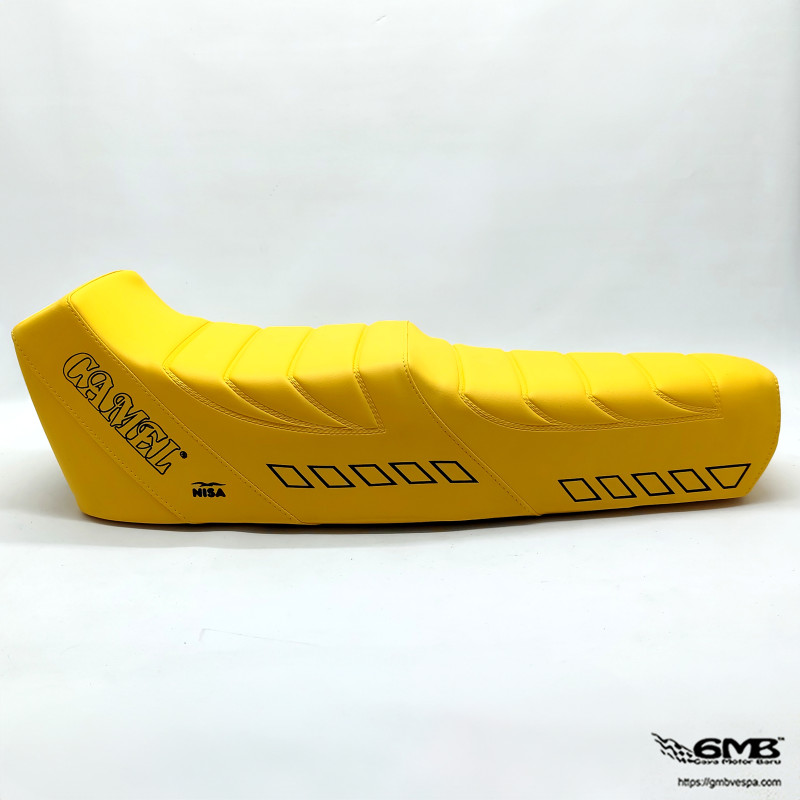 NISA Seat Camel for Vespa 50-125/​PV/​ET3 Yellow