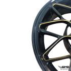 1O1 Factory Wheel Set X.I.N. Series 12" Black Stripe Gold LIMITED