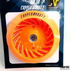 Copper Monkey Fan Wheel Orange Vespa Sprint & Primavera 3v or I-get