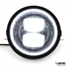 Moto Nostra Headlight Black Reflector for Vespa PE/PX