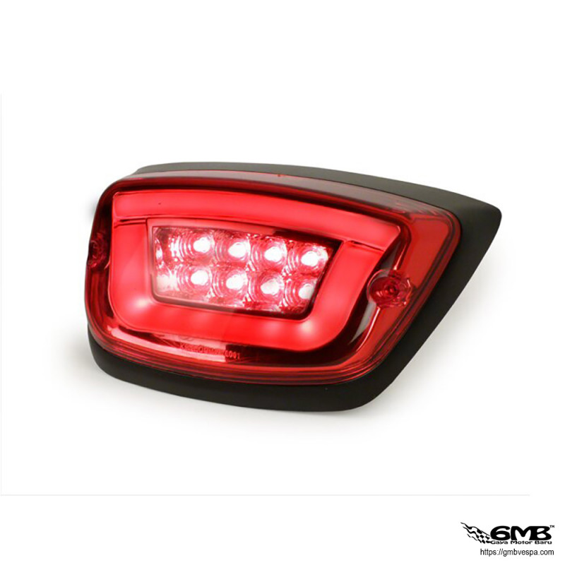 Moto Nostra Stoplamp Vespa LX, S Red