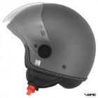 Piaggio Helmet Sei Giorni Open Face - Grey  Size XL