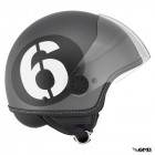 Piaggio Helmet Sei Giorni Open Face - Grey  Size XL