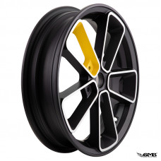 SIP Rim Pordoi Vespa GTS 3.00-12inches Black Yello...