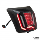 Zelioni New Dynamic LED Stoplamp for Vespa GTS Smoke Colour